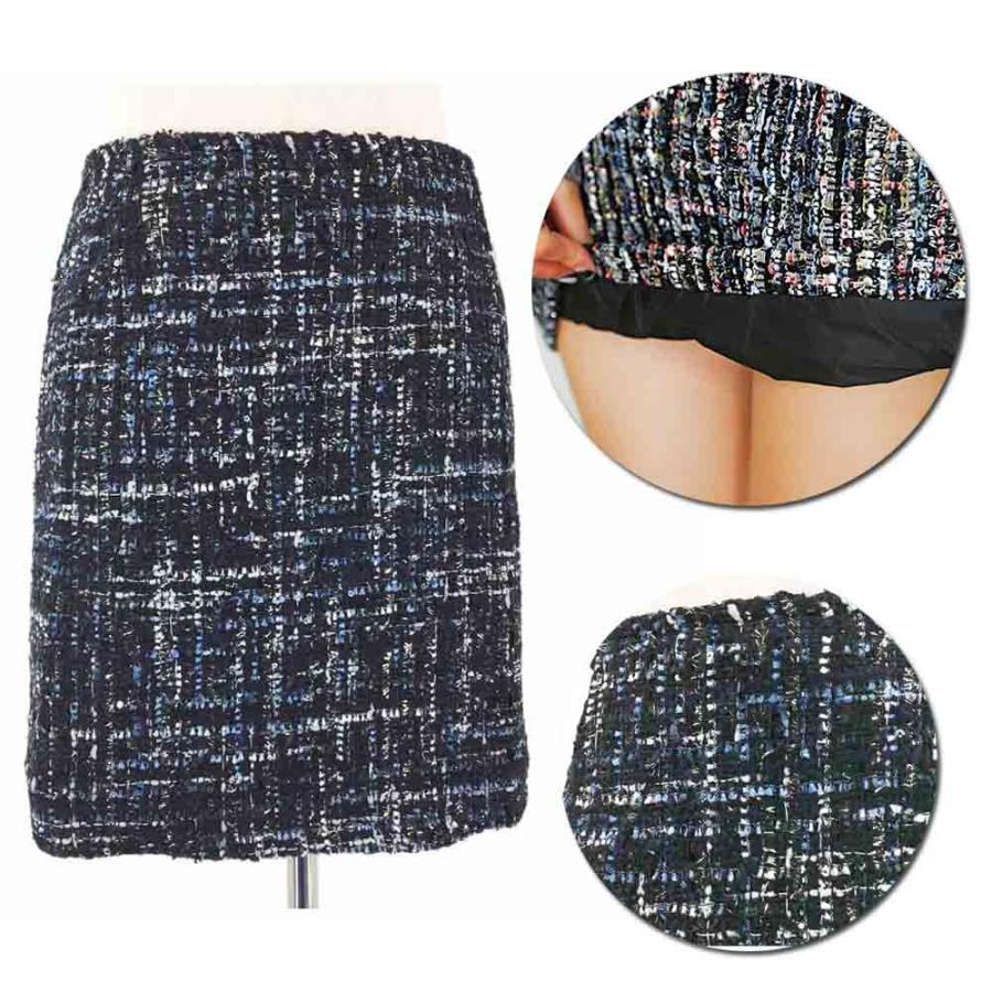タイトスカート | ツイード スカート 台形スカート ミニスカート ハイウエスト
