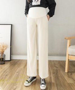 パンツ レギンス | マタニティパンツ レディース パンツ ボトムス 着痩せ マタニティウェア 大きいサイズ ウエスト調整 ポケット リブ 体型カバー 無地 日常感 新作 春 おしゃれ