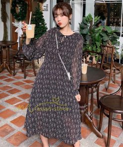 マキシ | ワンピース レディース 大人 ワンピ 花柄 夏秋 Vネック カジュアルワンピ 着やせ きれいめ ミモレ丈 カジュアル エレガント お出かけ 20代30代40代 通勤通学