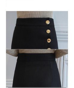 在庫ある | 短納期巻きスカート タイトスカート ハイウエスト 膝下丈スカート ビジネススカート フォーマルオフィス ラシャスカート エレガント 通勤 フェミニン OL 着痩せ