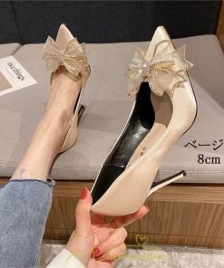 パンプス | 6cm8cm10cmヒール 入園式 入学式 ママ 母 疲れない 歩きやすい ピンヒール ハイヒール 春 夏 痛くない 蝶結び 走れる 春きれいめ 靴