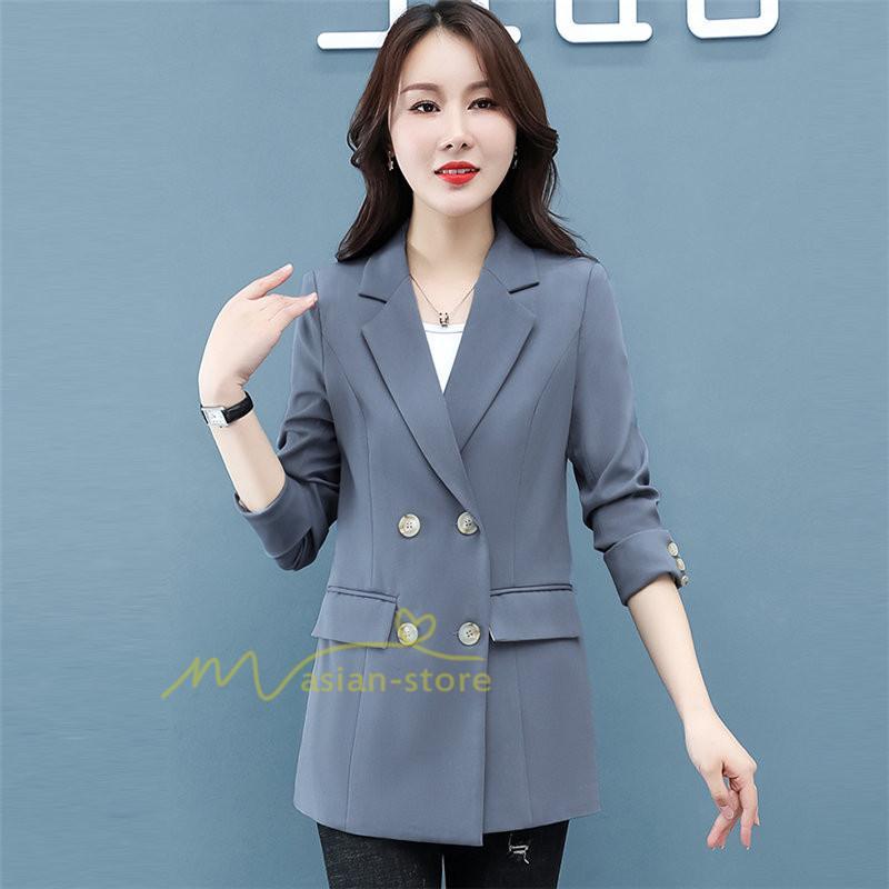 コート・ジャケット | サマージャケット レディース テーラードジャケット ミドル丈 無地 冷房対策 アウター トップス 春 夏 秋 通気 フォーマル 着痩せ ビジネス 仕事用 カジュアル