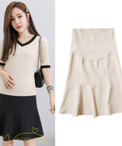 スカート | マタニティ韓国風 レディース マタニティウェア おしゃれ ゆったり 着痩せ 産前 マタニティウェア 膝丈 お出かけ 上品 サマー 夏服