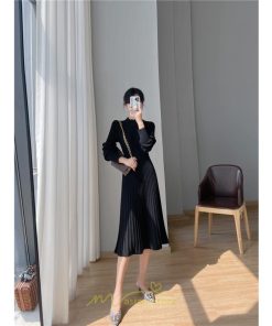 ニットワンピース | ワンピース 秋 秋服 レディース ニット ロングワンピース ロング 長袖 冬 冬服 可愛い フェミニン 20代30代40代50代 上品 送料無料 エレガント 高級感