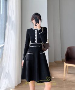 ニットワンピース | ワンピース レディース ニット ワンピース ニット チュニック 膝丈 ロング 長袖 着痩せ 20代30代40代50代 送料無料 秋冬 可愛い 秋冬コーデ