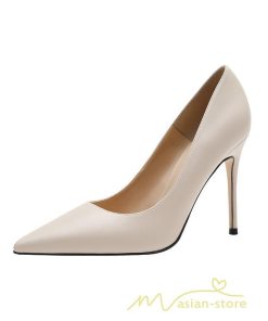 パンプス | 走れる ヒール 6cm 8cm 10cm レディース 結婚式 通勤 二次会 小さいサイズ 20.5cm 大きいサイズ ポインテッドトゥ ハイヒール 26.5cm