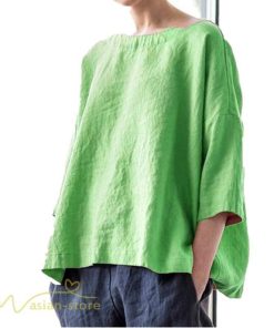 tシャツ・カットソー | Tシャツ カットソー レディース 無地 着痩せ カジュアルTシャツ ゆったり 7分袖 大きいサイズ 20代 30代 トップス 40代 かわいい シンプル 夏服 クルーネック