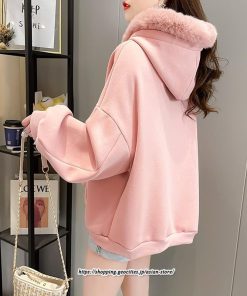 パーカー | レディース 裏ボア 裏起毛 防寒 フード付き スウェット トップス 秋 冬 あったか ゆったり 韓国風 カジュアル 体型カバー 暖かい 安い