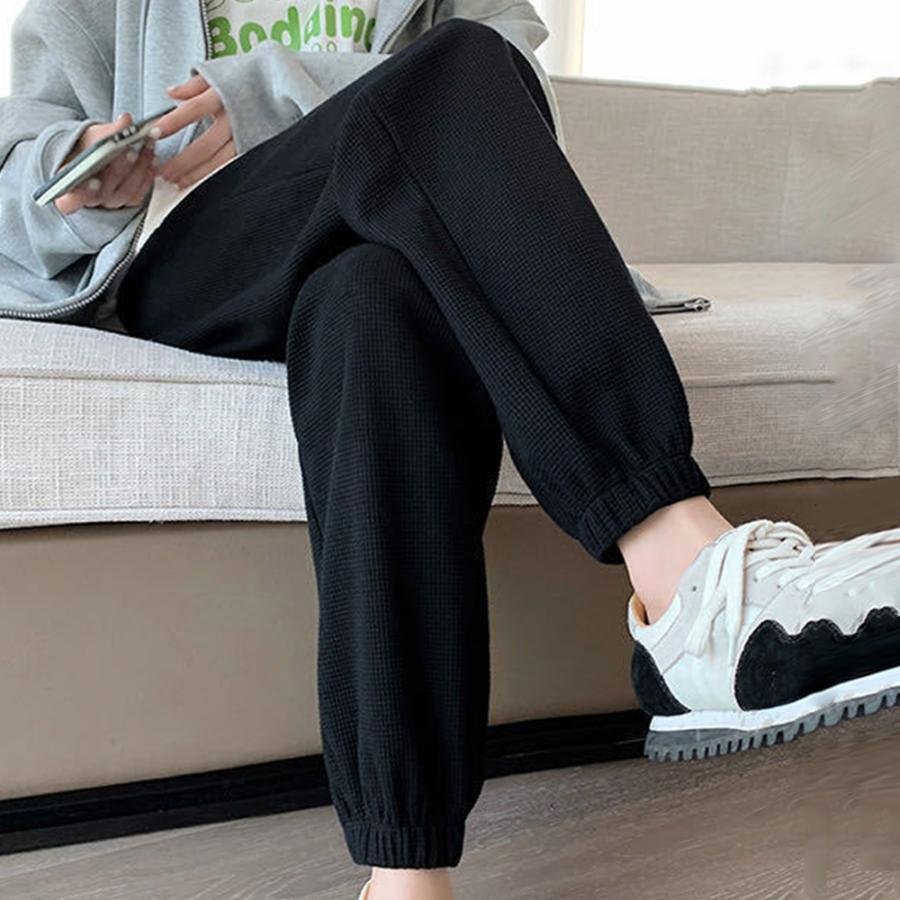 サルエルパンツ | スウェットパンツ ワッフル生地 韓国風
