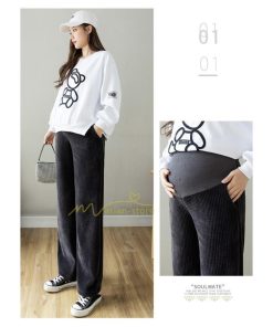 パンツ レギンス | マタニティパンツ 秋冬 暖かい プリーツパンツ 厚手 産前産後 調整可 ロングパンツ 妊婦パンツ 妊娠 マタニティウェア ゆったり 可愛い スリム 体型カバー