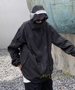 コート・ジャケット | マウンテンパーカー レディース アウター パーカー ジャケット メンズ 男女兼用 ブルゾン カジュアル 大きいサイズ Oversize 羽織り 防風 無地 ゆったり