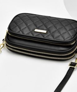 ショルダーバッグ | 3ポケット 大人 キルティングバッグ 斜めがけ 軽量 レディース コンパクトバッグ マザーズバッグ