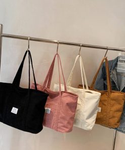 トートバッグ | コーデュロイ 大容量カバン