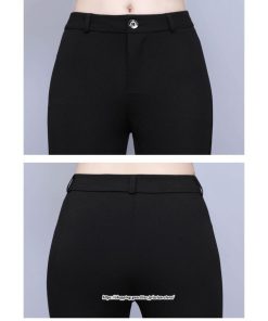 チノ・テーパード・ジョガー・スキニーパン | ロングパンツ レディース ハイウエスト フレアパンツ 着痩せ 通勤 OL オフィス 美脚ライン 秋冬 暖か オシャレ 50代 30代 無地 20代 40代 送料無料