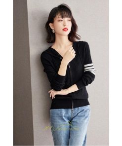 ニット・セーター | カーディガン レディース ニット 上品 カーデ ジャケット シンプル 長袖 秋 冬 秋冬 大人 レトロ風 着痩せ ウール 通勤 カジュアル フード付き 楽チン