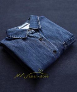 シャツ・ブラウス | デニム風シャツ レディース 異素材切替 シャツブラウス カジュアル 長袖シャツ 春服 胸ポケット トップス ゆったり 20代30代40代50代 おしゃれ 羽織り 通勤通学