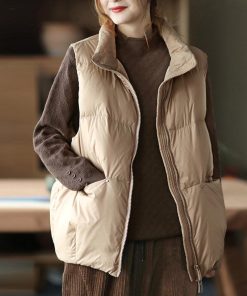 ベスト | フェイクダウンレディース 韓国風