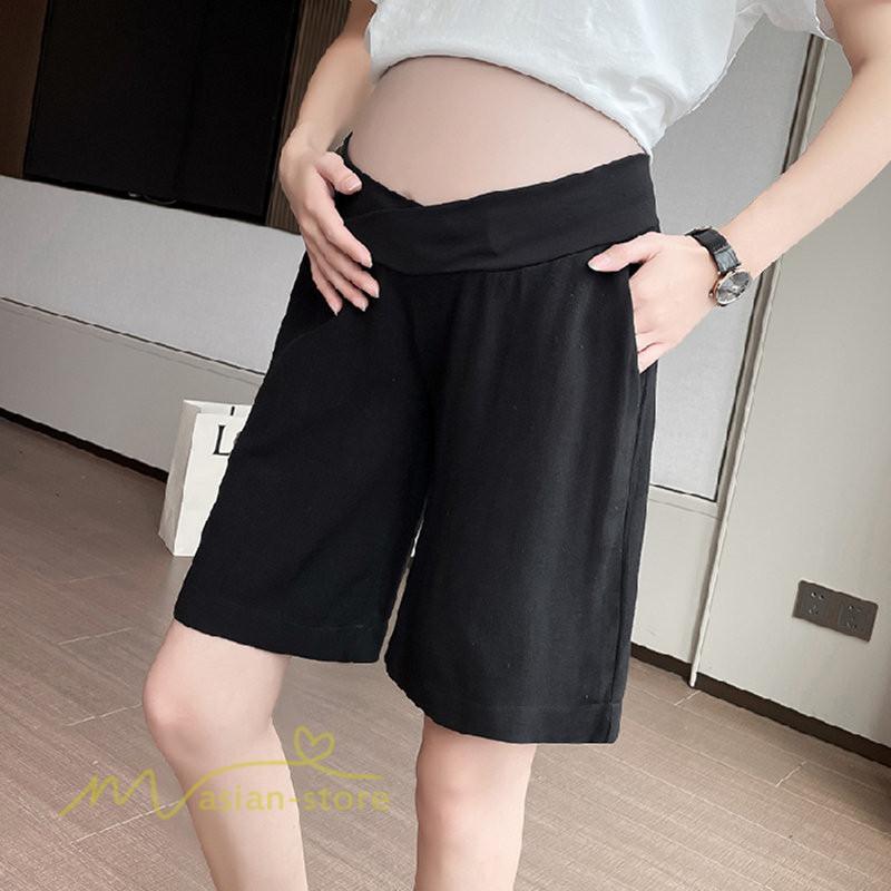 パンツ レギンス | マタニティパンツ レディース 麻 綿 ウエスト調整 着痩せ 妊婦服 パンツ マタニティウェア 無地 薄手 サマー ボトムス 産後 産前 マタニティ お出かけ 通勤