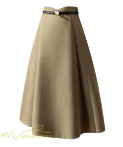 スカート | Aラインレディース 着痩せ 大人 カジュアル 秋冬コーデ 無地 40代 50代 大きいサイズ ひざ丈 膝丈 20代 ハイウエスト きれいめ 30代 大人