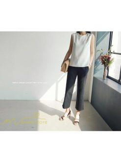 ワイドパンツ | パンツ レディース ロング丈 コットン 麻混 カジュアル 無地 40代 50代 リネン 夏 秋 カジュアル ロングパンツ 大きいサイズ 30代 20代 3色 上品