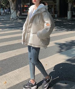 ジャケット・ブルゾン | フーデッド エコダウンジャケット重ね着風