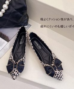 パンプス | レオパード柄ポインテッドトゥ