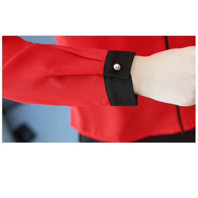 在庫ある | 短納期シフォンブラウスレディース 無地シャツ ビジネスブラウストップス オフィスフォーマルシャツブラウス 薄手 春夏衣装 通学通勤 OL 着痩せ エレガント