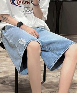 ハーフパンツ ショート | パンツ メンズ ショートｔパンツ 夏新作 デニム カジュアル ワイドパンツ ダメージ メンズパンツ 大きいサイズ デニムパンツ ハーフパンツ シンプル ボトムス
