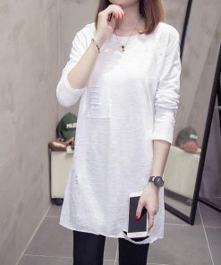 シャツ・ブラウス | Tシャツ 長袖 レディース 韓国風 ロンｔ春