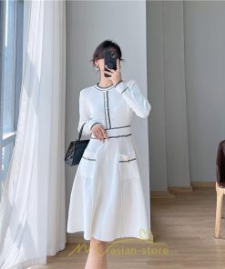 ニットワンピース | ワンピース レディース ニット ワンピース ニット チュニック 膝丈 ロング 長袖 着痩せ 20代30代40代50代 送料無料 秋冬 可愛い 秋冬コーデ