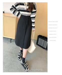 スカート | ロングロング丈 ミモレ丈 ミモレスリット 秋 冬 秋冬 高見え カジュアル Aライン 小柄 キレイめ 通学 着痩せ 通勤 2022新作