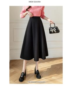 スカート | ロング秋 冬 レディース ボトムス ロング Aライン防寒 あったか 冬 暖か あたたか 秋冬 厚手 40代 30代 ラシャ 送料無料 50代