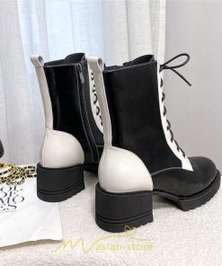 ショートブーツ | ブーツ レディース 編み上げブーツ 編み上げ ミドルブーツ 春 疲れない 靴  厚底 春ブーツ ブラウン ショート 緩め 二次会 パーティー 旅行 通勤 黒 歩きやすい