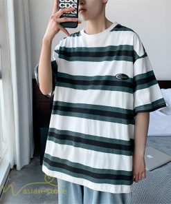 Tシャツ | Tシャツ メンズ 半袖 ゆったり ボーダー おしゃれ 半袖カットソー ファッション カジュアル体型カバー トップス メンズスタイル 夏新作