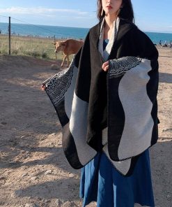 マフラー | ニットマント レディース ニットマフラー