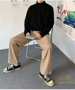 Tシャツ | ロンT メンズ ロング長袖モックネック ティーシャツ カットソー メンズ Tシャツ 長袖 カットソー 20代 30代 50代 おしゃれ 40代 メンズスタイル