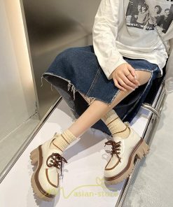 ローファー | レディース 厚底 厚底靴 韓国 おしゃれ 個性的 かわいい 軽量 美足 脚長 シューズ 送料無料 10代20代30代40代 靴 ガールズ 派手