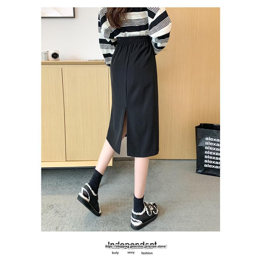 スカート | ロングロング丈 ミモレ丈 ミモレスリット 秋 冬 秋冬 高見え カジュアル Aライン 小柄 キレイめ 通学 着痩せ 通勤 2022新作