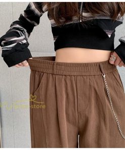 ワイドパンツ | レディース ロング丈 ストリート風 ロングパンツ シンプル 秋冬コーデ 体型カバー ウエストゴム お出かけ ポケット ハイウエスト ゆったり