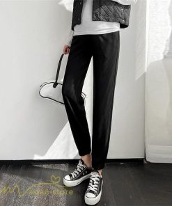 パンツ 、デニム | マタニティウェア レディース マタニティパンツ 着痩せ テーパードパンツ ロング丈 上品 春 夏 秋 無地 ウエスト調整 産前 お出かけ 妊婦服 おしゃれ ゆったり