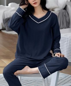 インナー・ルームウェア | 長袖 ルームウェア 上下セット 韓国風