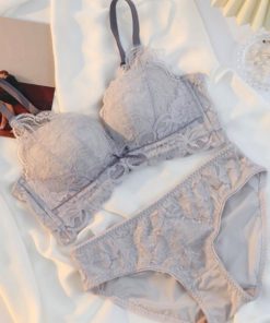 セットアップ | 花柄レースブラショーツセット セクシー