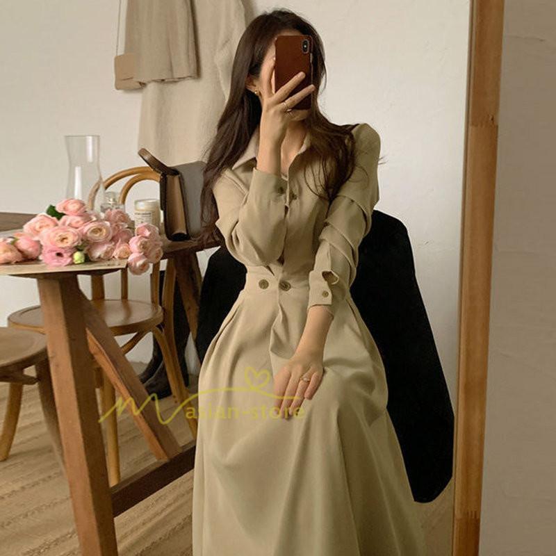 マキシ | 【大人風ロングワンピ】ワンピース レディース 夏 シンプル 無地 大人 マキシ丈 通勤着 20代30代40代50代 韓国ファッション エレガント 上品 ロングワンピース