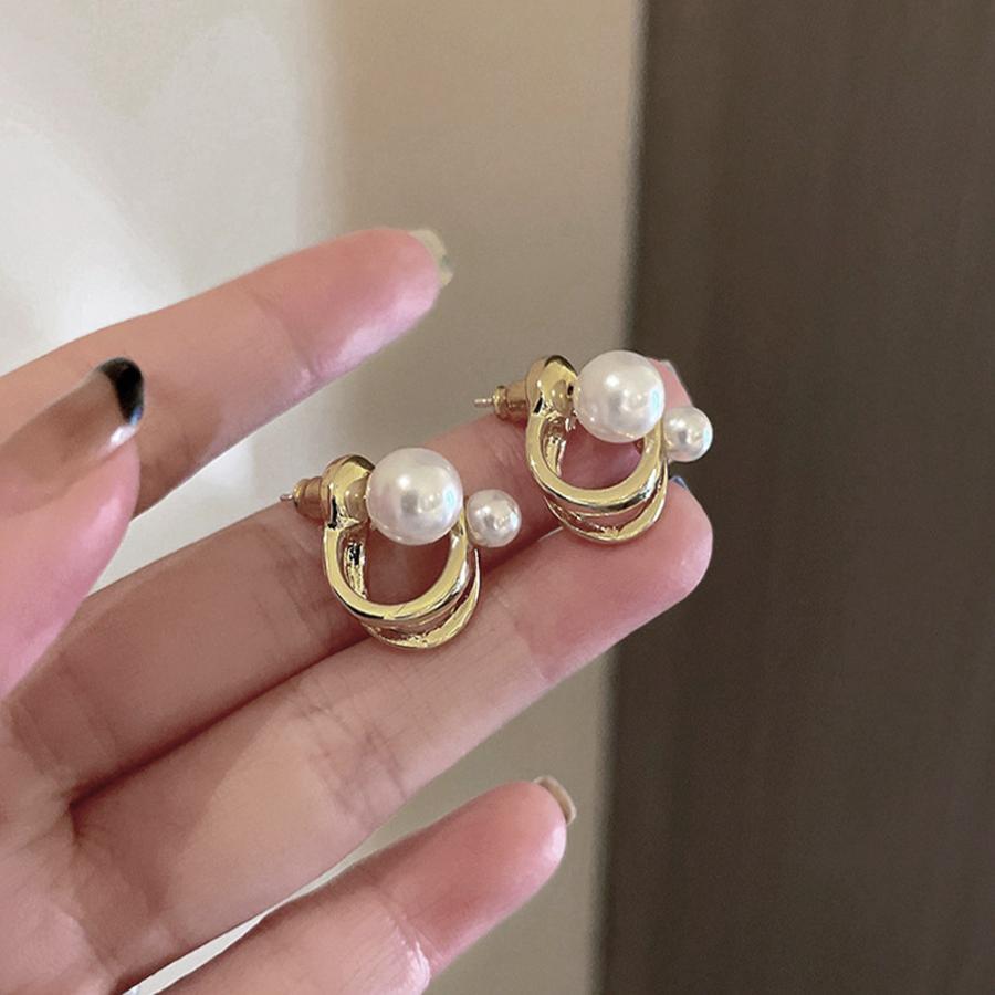 その他アクセサリー | ピアス フェイクパール バックキャッチ