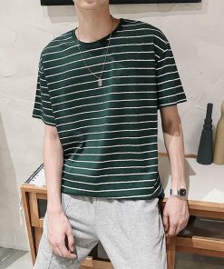 Tシャツ | カットソー メンズ 半袖 ボーダー メンズトップス 新作 夏服 サマークルーネック カジュアル 大きいサイズ 20代 40代 シンプル 30代