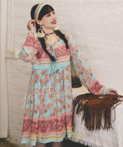 ミニ丈 | ワンピース レディース ワンピース長袖 夏秋ワンピ きれいめ 大人 森ガール 膝上 リゾート 花柄 おしゃれ デート 通勤 可愛い お呼ばれ シフォン