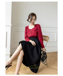 スカート | フレアレディース 秋 冬 秋冬 ミモレ丈 ロング丈 きれいめ 30代 40代 50代 着やせ 上品 脚長効果 Aライン 知的 通勤OL オシャレ