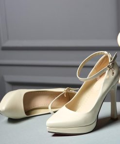 パンプス | ハイヒール シューズ ポインテッドトゥ ヒール 大きいサイズ レディース 走れる 細ヒール アンクルストラップ 宴会 歩きやすい ストラップ