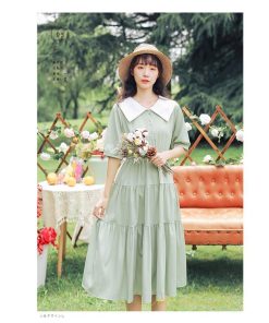 マキシ | ティアードワンピース ワンピース レディース 半袖 5分袖 ハーフスリーブ ロング丈 フレア キレイめ お出かけ 春夏コーデ マキシ丈 ロング丈ワンピース