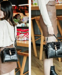 ショルダーバッグ | クロコ型押し レディース